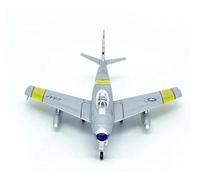 SHOUXI Maquettes d'avion Déco Moulé sous Pression 1:100 Américain F-86 Sabre Fighter FU-910 Simulation Alliage Modèle d'avion Décorations De Bureau