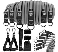 Shouxiut Bande d'exercice | Bandes extensibles pour exercice - Sangle antidérapante portable pour entraînement de force physique à la maison en plein air Pilates Stretching