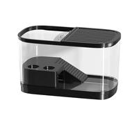 Shouxiut Habitat pour tortues | Habitat pour reptiles avec plateformes pour se prélasser - Terrarium pour animaux domestiques pour animaux domestiques, grenouilles, crabes, tortues, lézards, serpents