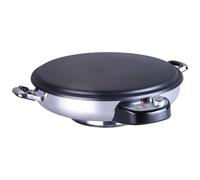 SHOV Fladenbäcker 50 cm - Grill professionnel crêpe & Yufka | 2300 W | Acier inoxydable | Antiadhésif | Régulation de la température jusqu'à 265 °C