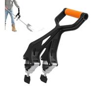 Shovel Handle Extender, Ergonomic Non Slip Easy Install Extension Grip Tool, Universal Grass Trimmer Handle Replacement for Gardeners Professionals Enthusiasts Elderly Use Shovels Rakes Digging Use