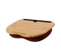 Shovelmty Bureau pour genoux avec coussin - Pièces de rechange pour support d'ordinateur portable avec emplacement pour tablette - Table de lit d'ordinateur pour les voyages - Prise en charge des