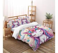 SHOVERKD Planète de Lave Housse De Couette 3 Pièces Parure De Couette Thèmes animaliers Faune Sauvage Couvre-Lit Microfibre pour Adulte Et Enfant avec Taies d'oreiller Double(200x200cm)