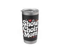Show Choir Mom Cute Singing and Dance Mother Gobelet isotherme en acier inoxydable double paroi