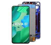 Show Good Écran LCD de rechange avec cadre pour Huawei Nova 5T YAL-L21 L61A L71A Noir 6,26"