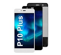 Show Good Écran tactile LCD de 5,5" pour Huawei P10 Plus avec cadre numériseur de remplacement pour Huawei P10Plus VKY-L09 VKY-L29 LCD (noir avec cadre)