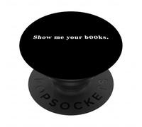 Show me Your b00ks X Livres Livre Livre Rat de Livres Amateurs de Livres PopSockets PopGrip Adhésif