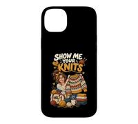 Show me Your Knits Fibre de Tricot drôle tricotant Coque pour iPhone 14 Plus
