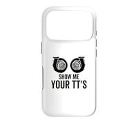 Show Me Your TT Twin Turbo Funny Car Racing Horsepower Coque pour iPhone 17 Pro
