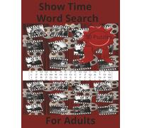 Show Time Word Search For Adults: Popcorn Movie and TV Show Word Search For Adults