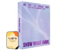 SHOW WHAT I HAVE IVE Album [DVD ver.]+Pre Order Benefits+BolsVos K-POP Inspired Freebies (THE 1ST WORLD TOUR)