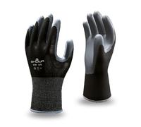 SHOWA 370, Enduction de Nitrile, Grip polyvalent, Noir/gris foncé, 7/M