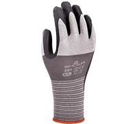 SHOWA 381, Enduction de Nitrile microporeux, Grip polyvalent, Noir/gris, 9/XL