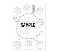 Showa 500729808 Lot de 5 carnets de notes Pokémon à colorier Motif B B5