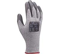 SHOWA 546 DURACoil, Gant de travail, résistant aux coupures et à l'abrasion, avec doublure en HPPE et poignée en mousse PU respirante,120 gants,Taille Medium