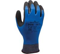 SHOWA Gant ultra-léger avec technologie de microfibre (MFT PRO) et revêtement de paume en mousse de polyuréthane, conçu avec un fil technique, manipulations complexes, Tailles M