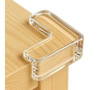 SHOWAY Lot de 12 Protections d'angle Transparentes en Gel adhésif Haute résistance pour bébé - Protection Contre Les blessures à la tête des Enfants, Tables, Meubles et Coins tranchants - Protection