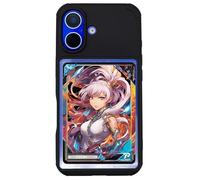 SHOWCASED Trading Card and Photo Phone Case Display Fits iPhone 16 | Compatible with All TCG, Trading Cards, Sports, One Piece, Magic The Gathering & More