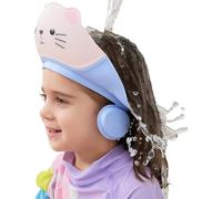 Shower Cap Kids Adjustable Waterproof Bath Hat Shield