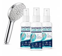 Shower Cleaner Spray, Daily Shower Care Mist, Limescale Remover (3PCS) | Fast-Acting Bathroom Cleaner for Shower Doors and Fixtures, Helps Remove Hard Water Stains, Limescale and Soap Scum