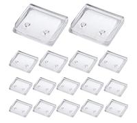 Shower Clips - Waterproof Non-slip Heavy-duty Transparent Holder | Showers Windproof Splash Guard | Shower Clips For Curtains |Transparent Waterproof Non-Slip 16Piece Guard Holder For Dorm RV Poolside