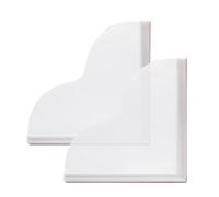 Shower Guard - Acrylic Bathtub Splash Barrier | Removable Bath Protectors | Waterproof Removablle Adhesive | 2x Bathytub Guards For Showeer Protectioon Bathroom Accessories For Hotel Bathh Safety Home