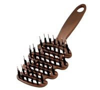 Shower Hair Brush - Bristle Brush for Anti-Static Detangling and Massage | Easy-to-Clean Hairbrush for Daily Use at Home Travel, Salon, Spa, Wedding, Festival, and Vacation