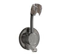 Shower Handheld Holder | Shower Head Bracket No Drill Holder | Ergonomic Adjustable Wand Stand Bracket for Apartment Hotel Dorm Bathroom