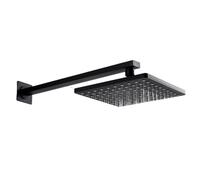 Shower Head 8/10/12 Inch Rain Shower G1/2 Adjustable Bathroom Shower Head Spray Shower Polished Chrome Bath Rain(M)