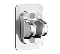 Shower Head Bracket Strong Adhesive Adjust Angle Drilling Shower Wand Holder for Bathroom