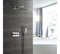 Shower Head Concealed Shower Hot and Cold Two-Function 200 * 300 Shower Faucet Top Spray Shower Set