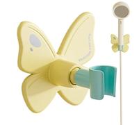 Shower Head Holder Strong Adhesive No Drill Design Bracket Butterfly | Shower Handheld Holder For Home Rv Apartment Hotel Farmhouse Dorm Cabin Bathroom