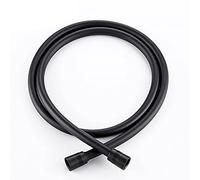 Shower Head Hose, Tuyau De Douche En PVC Noir Mat, 1.5m, Raccords Tuyauterie for Salle Bains, Maison