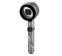 Shower Head with Handheld - 5 Spray Modes Rain Shower System with Detachable Brush Head | Powerful Bathroom Showerhead for Adjustable Water Flow Cleaning Bathing Comfort Home Use