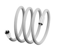 Shower Hose Removable - 59.06 Inches Handheld Extension Attachment for Flexible Reach, Easy Cleaning with Braid Nozzle Connector, Hose Extender for Bathroom Bathtub Kitchen Sink RV Dorm Outdoor