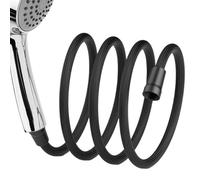 Shower Hose Removable - 59.06 Inches Handheld Extension Attachment for Flexible Reach, Easy Cleaning with Braid Nozzle Connector, Hose Extender for Bathroom Bathtub Kitchen Sink RV Dorm Outdoor