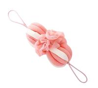 Shower Loofah Sponge, Soft Mesh Pouf Ball, Versatile Pe, Material, Gentle Cleanser, Durable Bathing Tool, Ideal for Men Women Children Shower Wash Accessory, 6x6x20cm