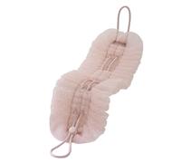 Shower Pouf Combo, Back Scrubber Towel, 5.51x19.29 Inches Exfoliation Washcloth Set, Suction Cup Bath Accessory for Skin Renewal Body Wash and Deep Cleansing Routine Providing Comfortable Reach