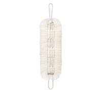 Shower Pouf, Double-Sided Exfoliation Towel, Soft Nylon Scrubber Material, Includes Suction Cup Hook, Ideal For Skin Care And Deep Body Cleaning, 5.51x19.29 Inches