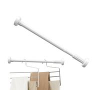 Shower Rods For Bathroom Tension Adjustable Drying Rack Wardrobe Clothes Dr | Heavy Duty Closet Rod | No Drill Stainless Steel Telescopic Bathroom Shower Curtains Rod | Wardrobe Clothes Support Rod, Adju