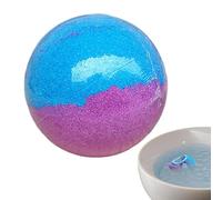 Shower Salt Ball - Body Cleansing Fine Bubbles, Bathtub Salt Ball for Bathing, Sensory Relaxation Item, Bathroom Accessory with Wellness-Flair, Hygiene Tool for Cleaning, Soaking and Refreshing