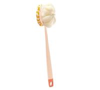 Shower Scrubber - 2 en 1 Double poignée | Bath Shower Loofah Back Scrubber | For Adults Elderly Arm Leg Back Home Apartment Dorm Hotel Bathroom Washing Cleaning, Soft Bristle & Textured Scru