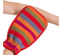 Shower Scrubber Glove, Mens Bathing Mittens, Shower Scrubber Gloves, Ideal for College Dorm, Travel, Spa, Designed to Withstand Frequent Use and Home Use, 9,46 x 5,52 x 0,2 Inches