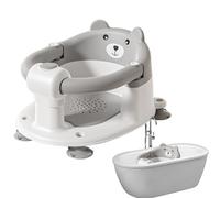 Shower Seat for Toddler, Bath Chair for Sitting Up, 16.14x12.6x9.45 inches, Comfortable Bath Support, Easy to Clean, Secure Tub Seat for Kids Aged 6+ Months, Safety
