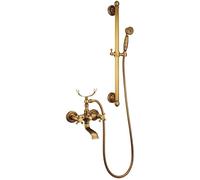 Shower Set Shower Set Adjustable Copper Shower Sprinkler Set with Hand Spray Top Spray and Height to Adjust Position According to Your Needs Thermostatic Bathtub Shower Faucet