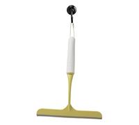 Shower Squeegee, Glass Door Cleaner, Mirror Wiper Tool, Ergonomic Non Slip Handle, 7.87x10.24 inches, Streak Free Silicone, Ideal for Bathroom Kitchen Window Wall Home Cleaning Use