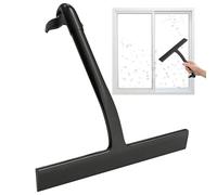 Shower Squeegee Wiper, Tear-Resistant Silicone Cleaner, Glass Door Squeegee with Ergonomic Handle, Household Window Mirror Wiper, Bathroom with Streak-None Design for Home