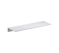 Shower Storage Rack Space Aluminum White Shelves | Wall Shelf Hanging Board Ledge Bathroom Accessories Organizer Kitchen Holder(20cm-White)
