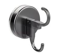 Shower Suction Cup Hooks - Adjustable Waterproof Removable Hangers | Heavy Duty Self Adhesive Design with Strong Grip for Bathroom Glass Doors, Bedroom Walls, Living Room Storage, Coats and Keys