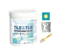 Shower Tile Paint | 500g Semi-Gloss Refinishing Coating, Waterproof